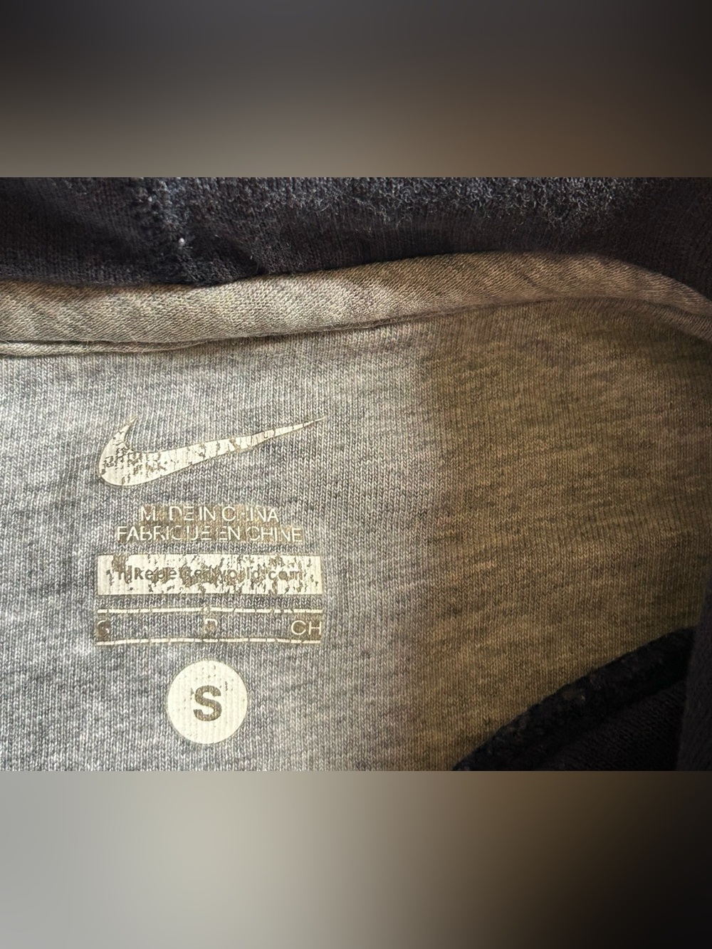 Nike Swoosh Pullover Hoodie Black Small Fleece Sweatshirt Athletic Casual - Picture 10 of 13